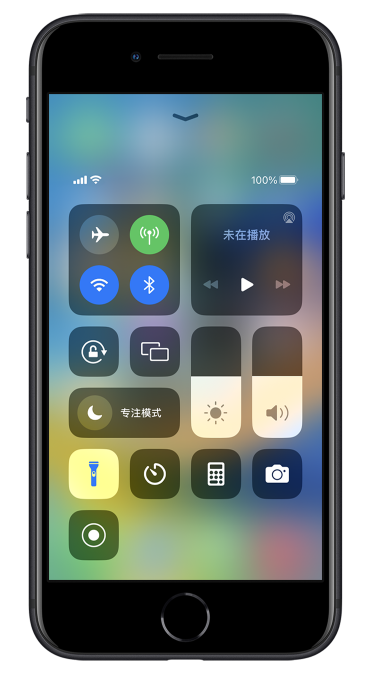 曲麻莱苹果14维修分享苹果iPhone 14 Pro手电筒开启方法 